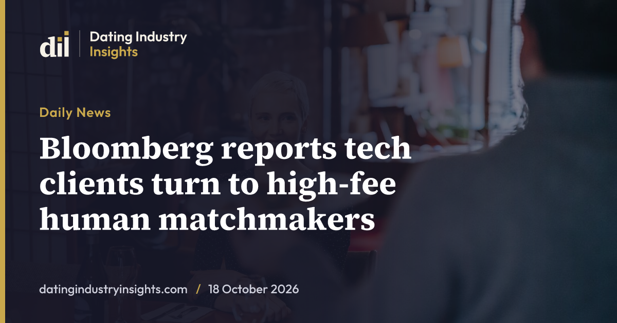 Bloomberg reports tech clients turn to high-fee human matchmakers